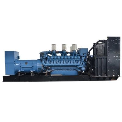 MTU 16V2000G25 Dieselgenerator 800KW 1000KVA mit 380V Ausgang und 50 Hz/60 Hz Frequenz