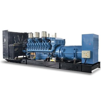 Schweigender Wechselstrom-Einphasen- 10kva-Portable-Generator mit MTU-Motor und 20A Nennstrom